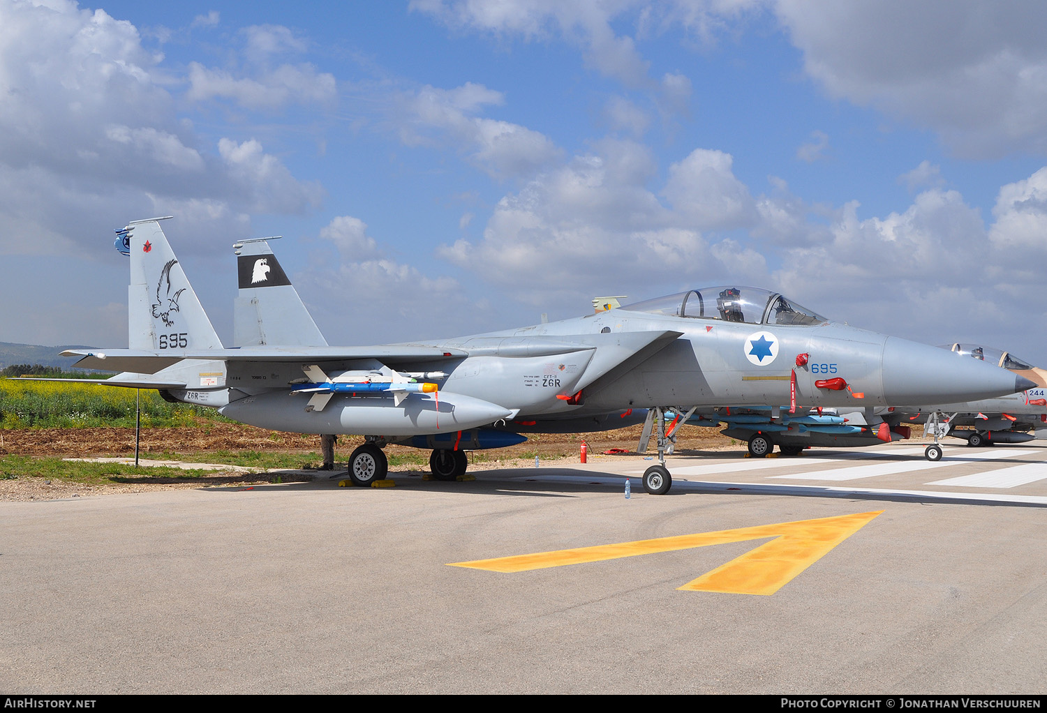 Aircraft Photo of 695 | McDonnell Douglas F-15A Baz | Israel - Air Force | AirHistory.net #219351
