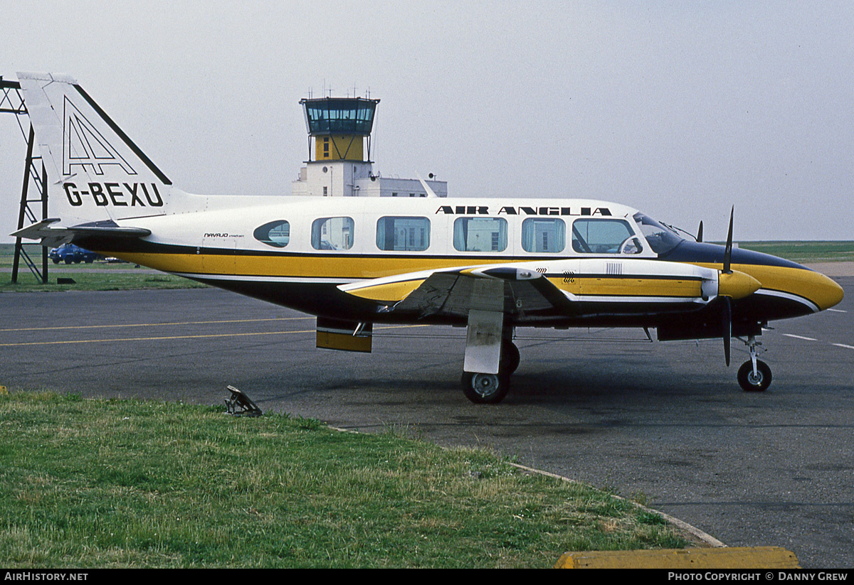 Aircraft Photo of G-BEXU | Piper PA-31-350 Navajo Chieftain | Air Anglia | AirHistory.net #219359