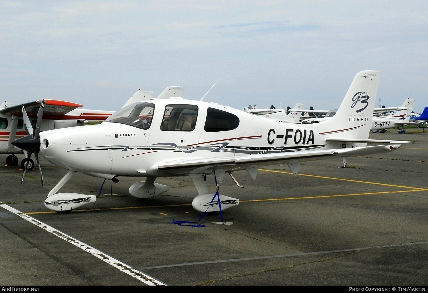 Aircraft Photo of C-FOIA | Cirrus SR-22 G3-GTS Turbo | AirHistory.net #219361