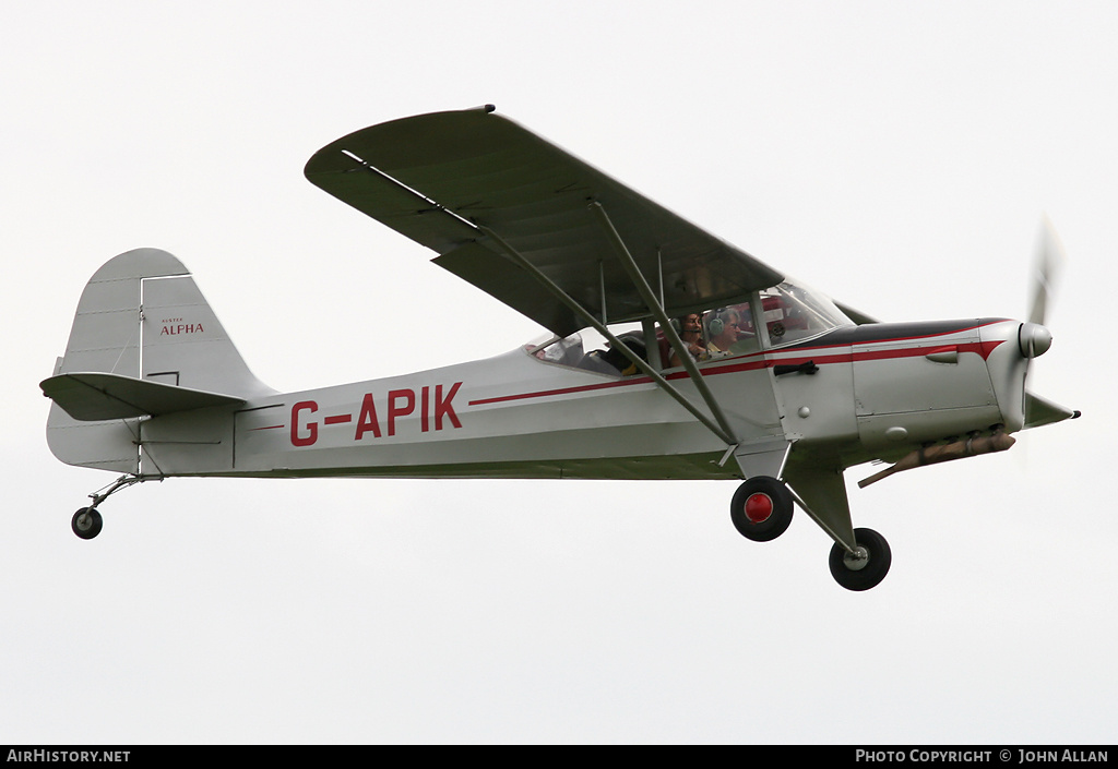 Aircraft Photo of G-APIK | Auster J-1N Alpha | AirHistory.net #219373