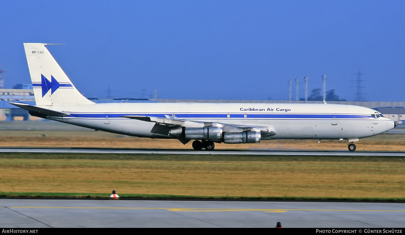 Aircraft Photo of 8P-CAC | Boeing 707-351C | Caribbean Air Cargo | AirHistory.net #219385