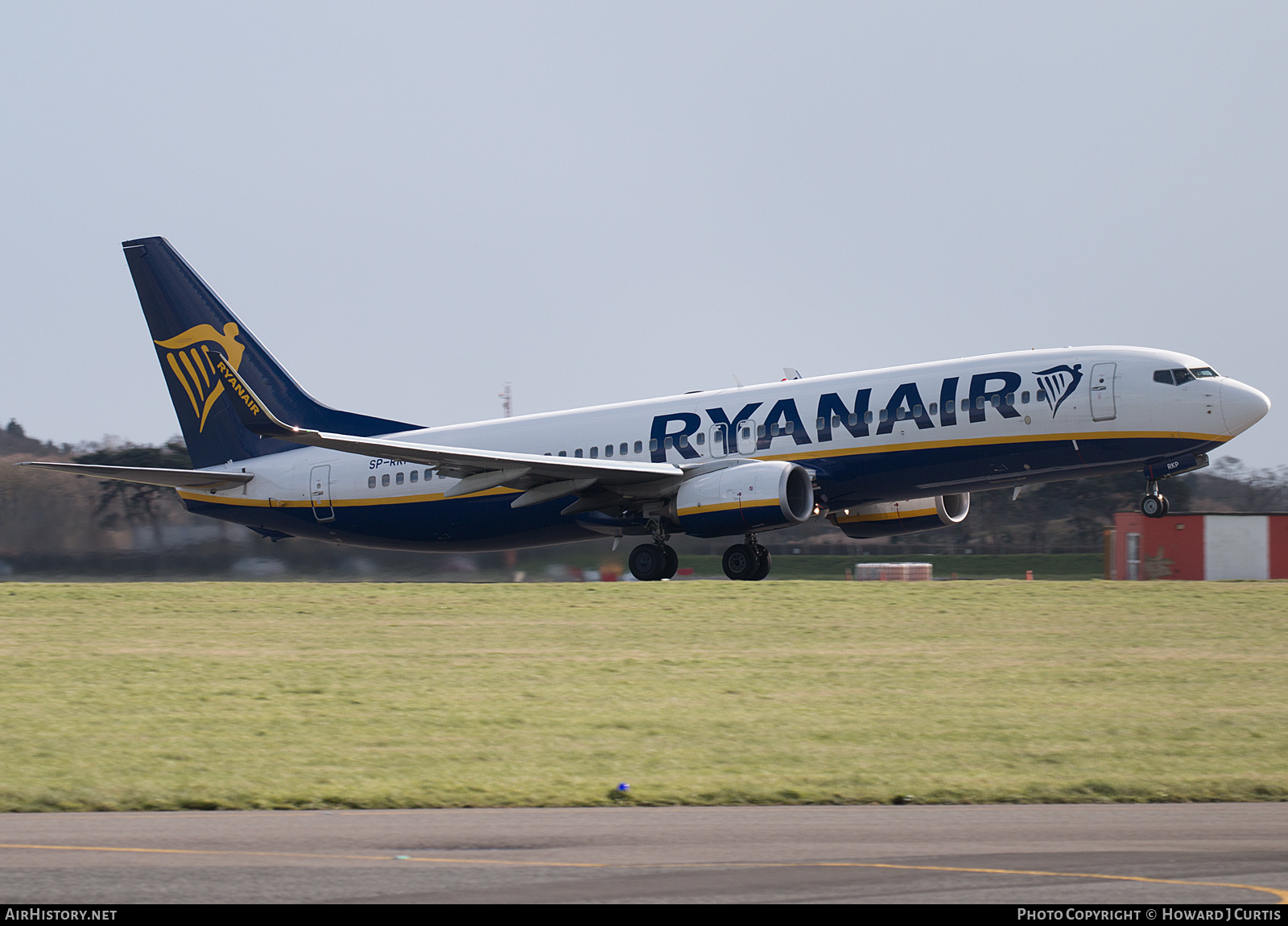 Aircraft Photo of SP-RKP | Boeing 737-8AS | Ryanair | AirHistory.net #219387