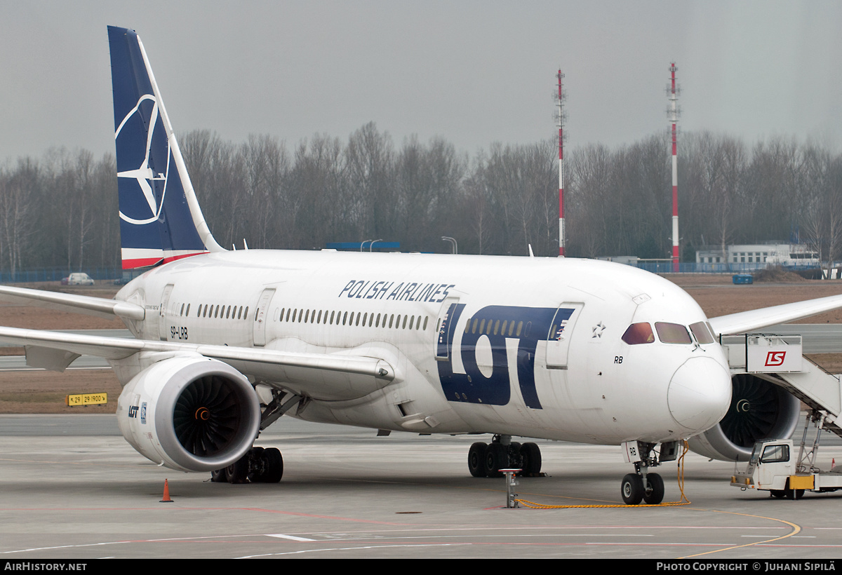 Aircraft Photo of SP-LRB | Boeing 787-8 Dreamliner | LOT Polish Airlines - Polskie Linie Lotnicze | AirHistory.net #219388