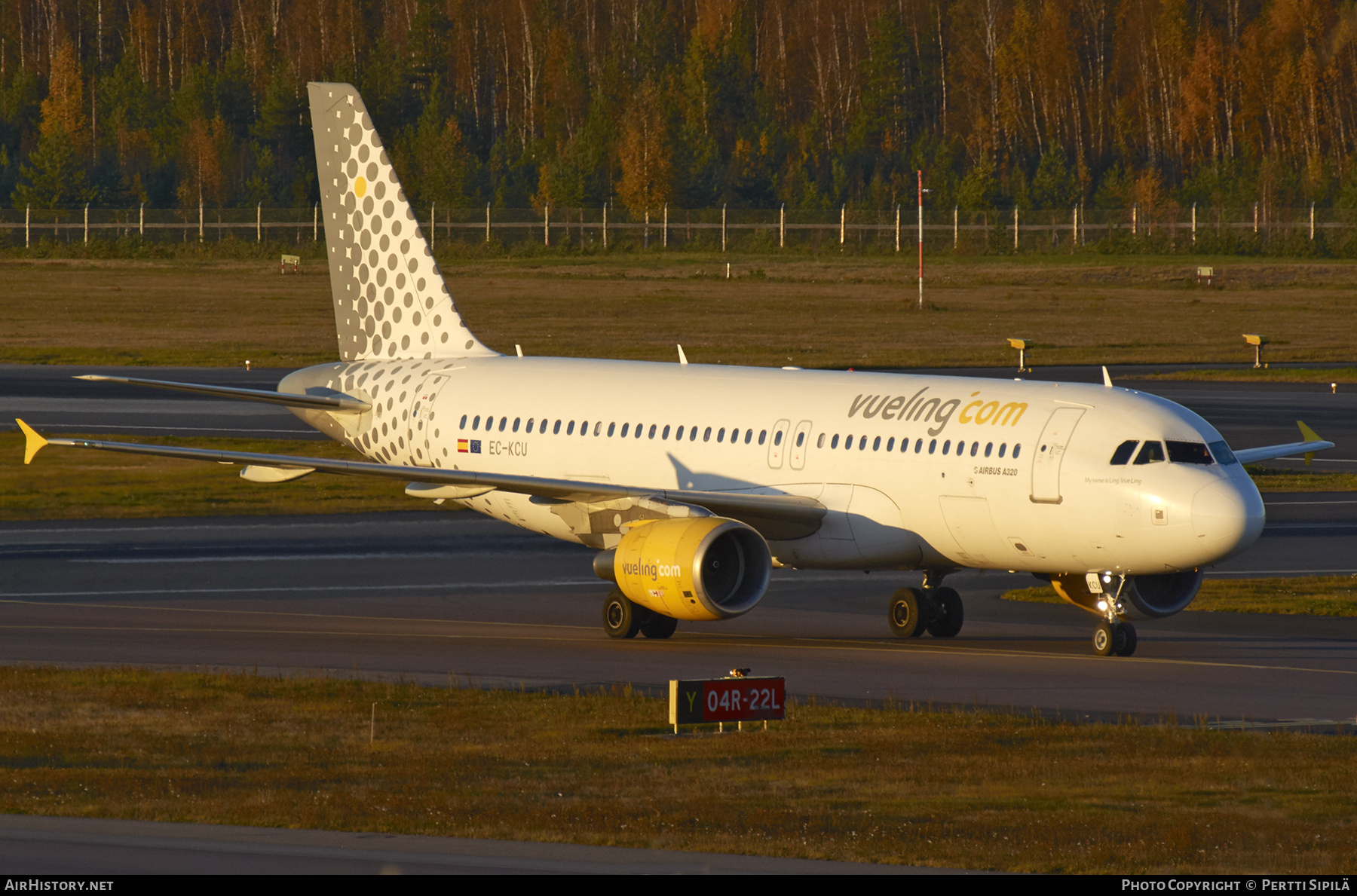 Aircraft Photo of EC-KCU | Airbus A320-216 | Vueling Airlines | AirHistory.net #219392