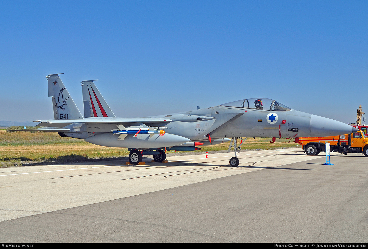 Aircraft Photo of 541 | McDonnell Douglas F-15C Baz | Israel - Air Force | AirHistory.net #219399