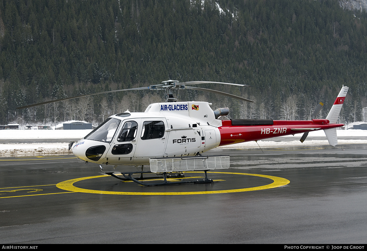 Aircraft Photo of HB-ZNR | Eurocopter AS-350B-3E Ecureuil | Air Glaciers | AirHistory.net #219408