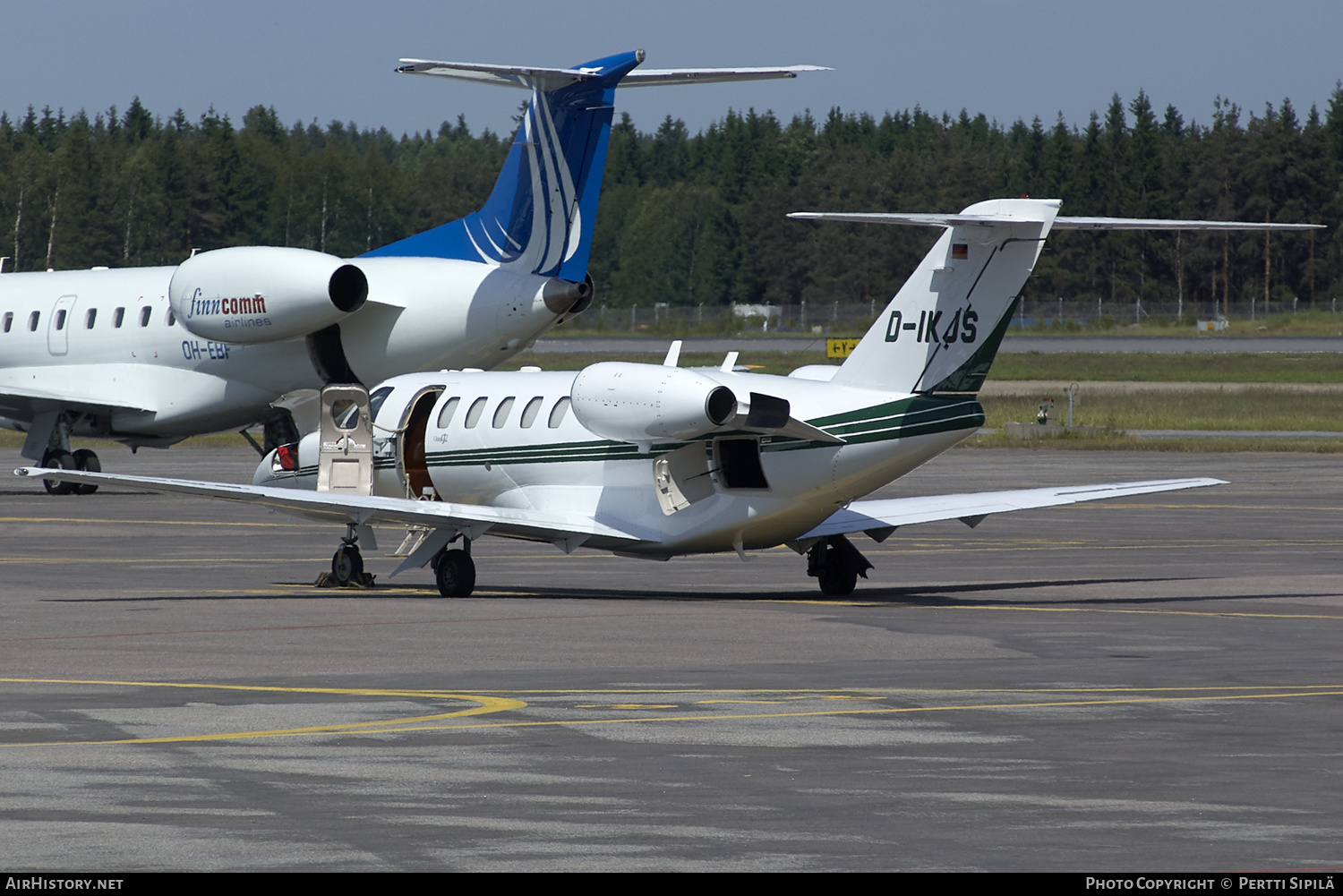 Aircraft Photo of D-IKJS | Cessna 525A CitationJet CJ2 | AirHistory.net #219410