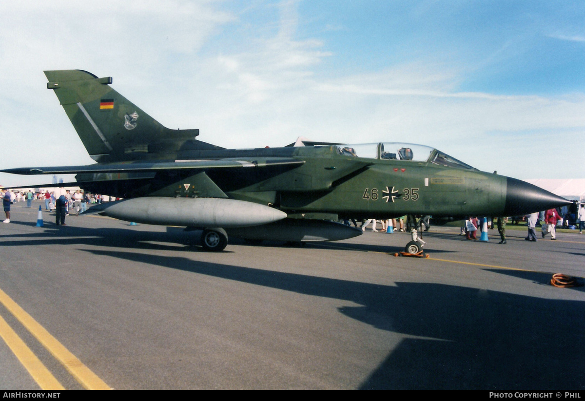 Aircraft Photo of 4635 | Panavia Tornado ECR | Germany - Air Force | AirHistory.net #219417