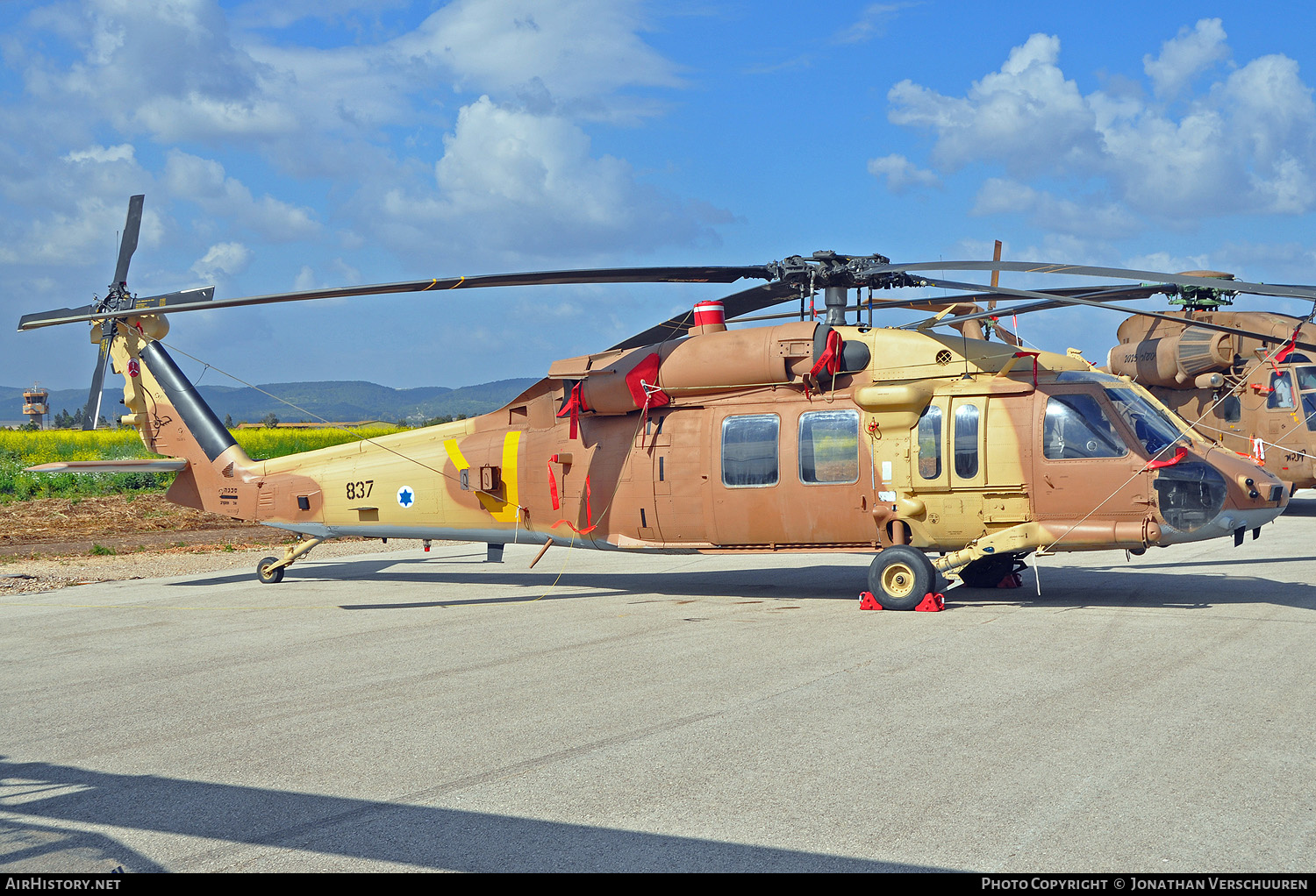 Aircraft Photo of 837 | Sikorsky UH-60A Yanshuf (S-70A) | Israel - Air Force | AirHistory.net #219418