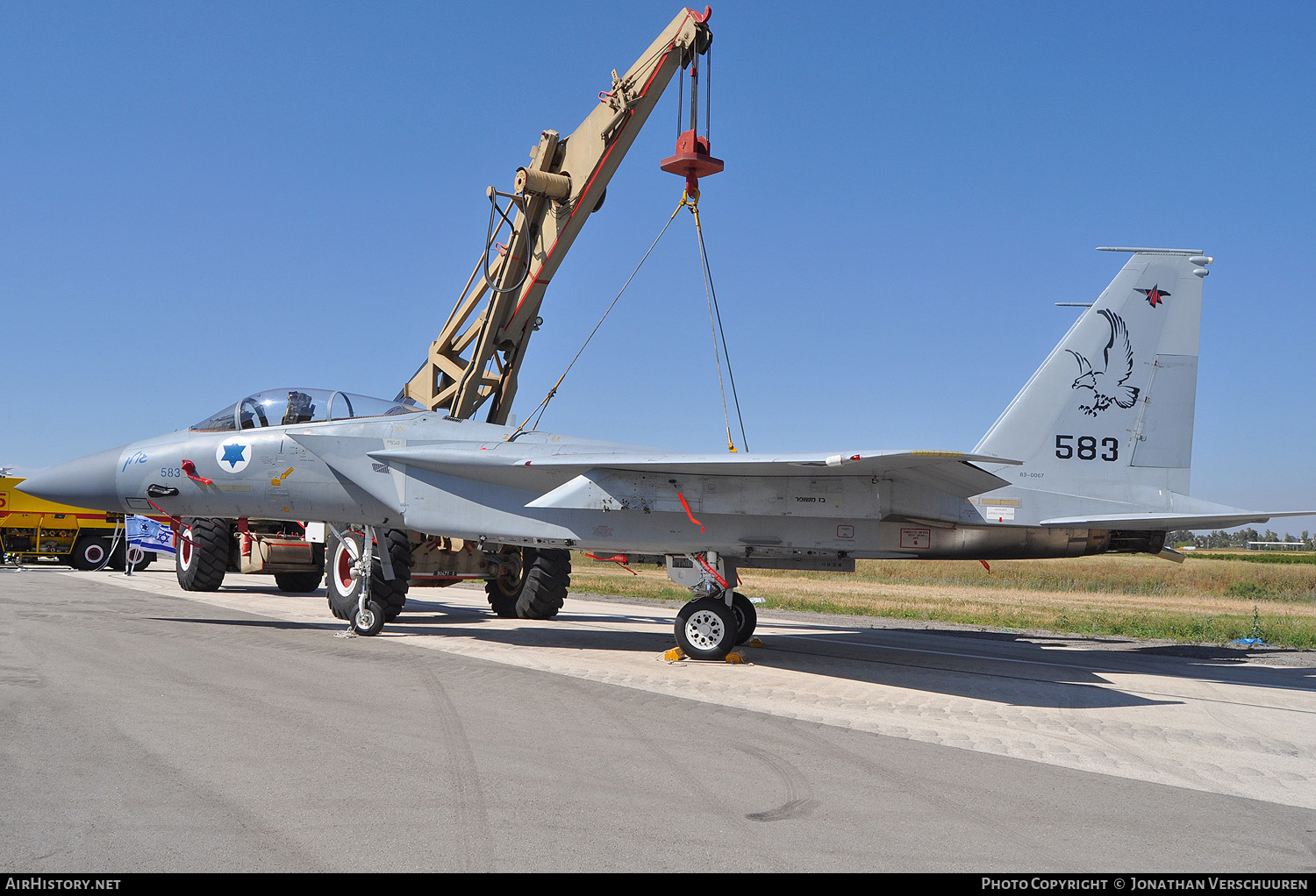 Aircraft Photo of 583 / 83-0062 | McDonnell Douglas F-15C Baz | Israel - Air Force | AirHistory.net #219422