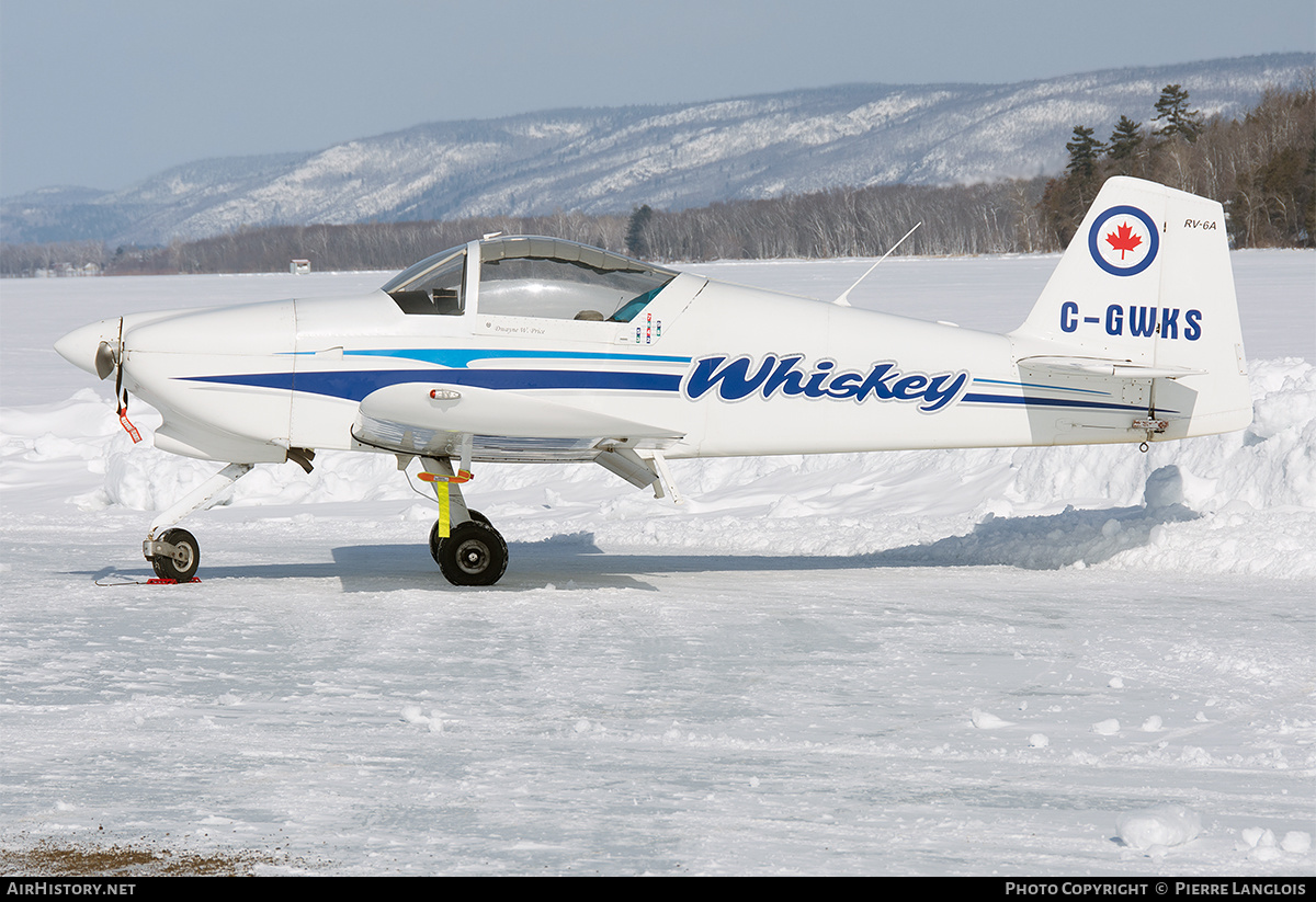 Aircraft Photo of C-GWKS | Van's RV-6A | AirHistory.net #219423