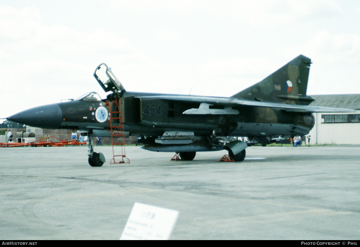 Aircraft Photo of 4644 | Mikoyan-Gurevich MiG-23ML | Czechoslovakia - Air Force | AirHistory.net #219432