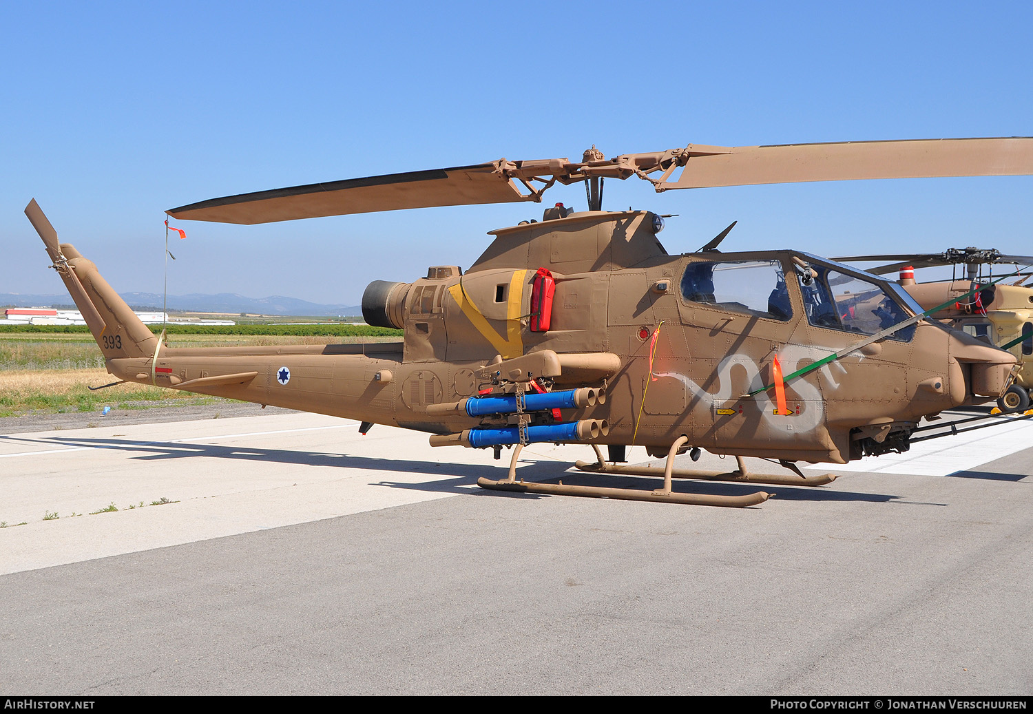 Aircraft Photo of 393 | Bell AH-1F Cobra (209) | Israel - Air Force | AirHistory.net #219440