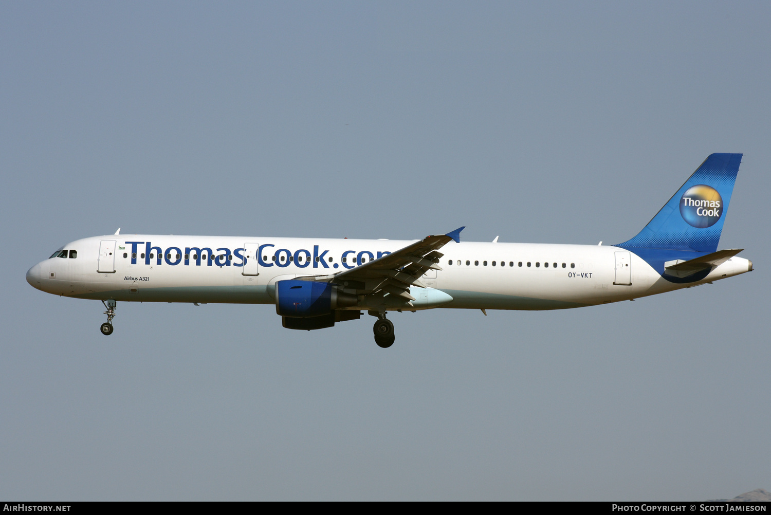 Aircraft Photo of OY-VKT | Airbus A321-211 | Thomas Cook Airlines Scandinavia | AirHistory.net #219449