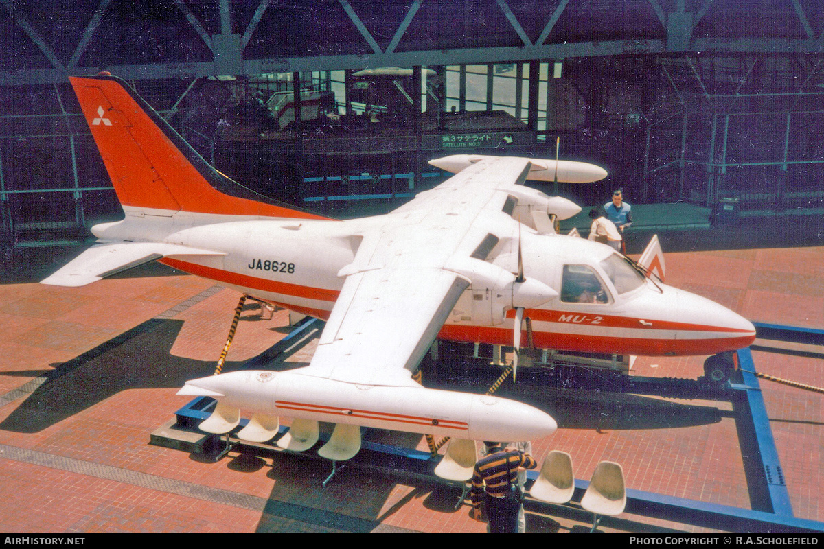 Aircraft Photo of JA8628 | Mitsubishi MU-2B | AirHistory.net #219466
