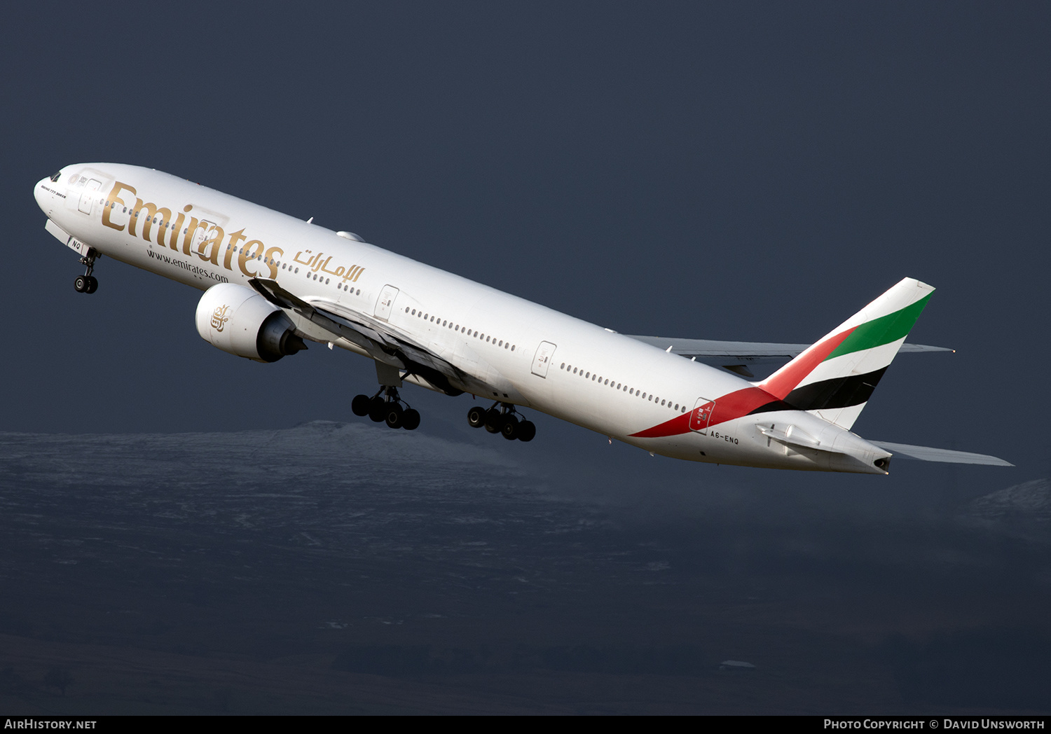 Aircraft Photo of A6-ENQ | Boeing 777-31H/ER | Emirates | AirHistory.net #219471