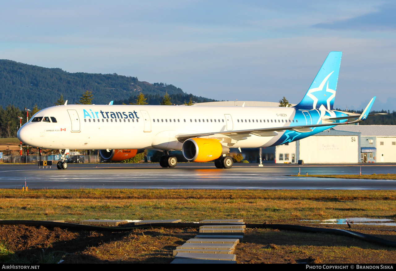 Aircraft Photo of C-GEZX | Airbus A321-211 | Air Transat | AirHistory.net #219481