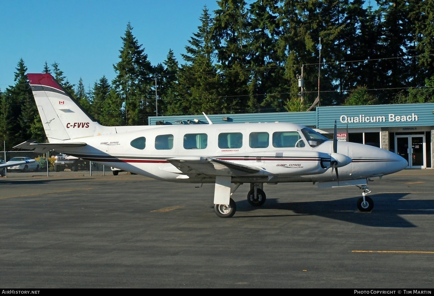 Aircraft Photo of C-FVVS | Piper PA-31-350 Navajo Chieftain | Island Express Air | AirHistory.net #219482