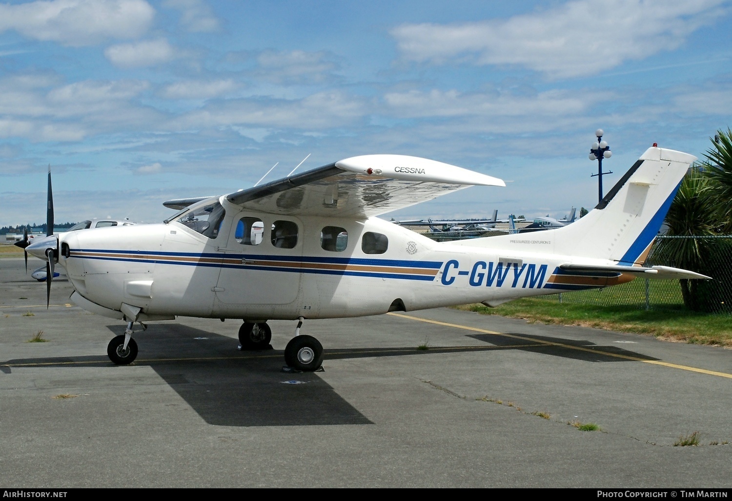 Aircraft Photo of C-GWYM | Cessna P210N Pressurized Centurion II | AirHistory.net #219490