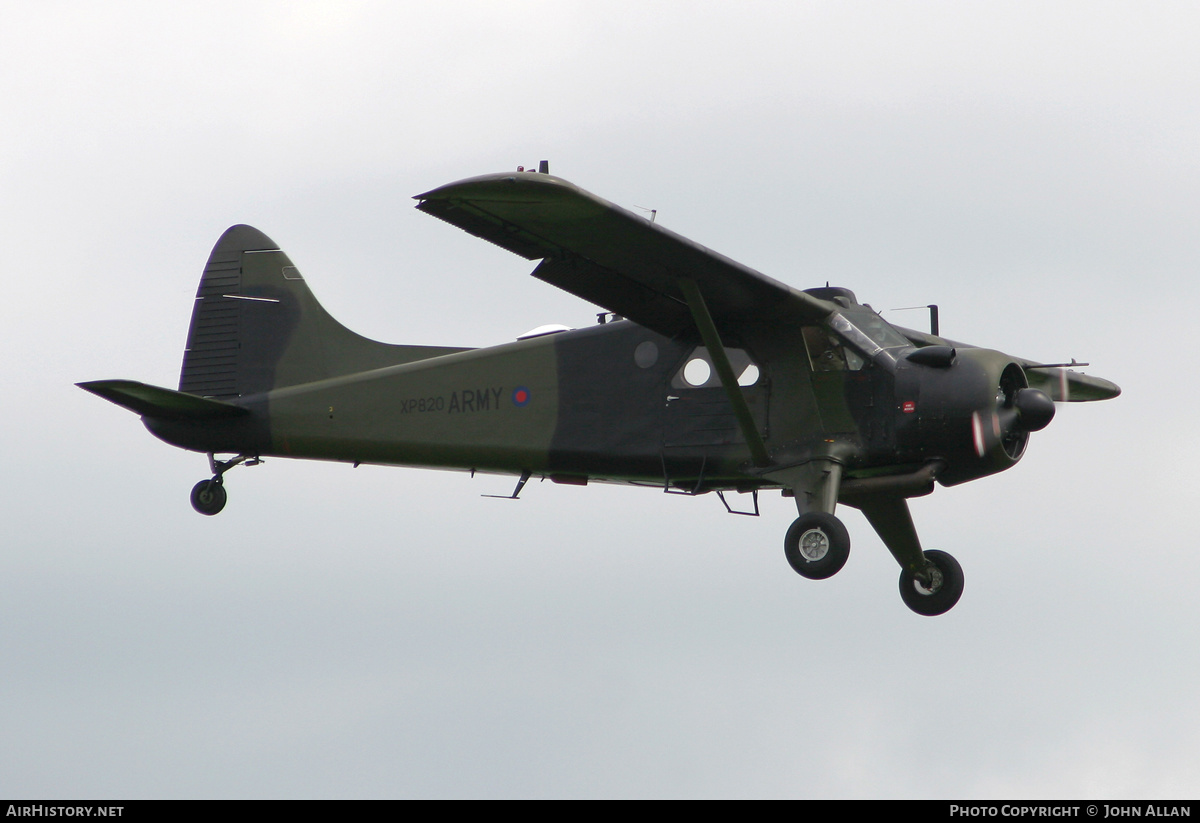 Aircraft Photo of XP820 | De Havilland Canada DHC-2 Beaver AL.1 | UK - Army | AirHistory.net #219523