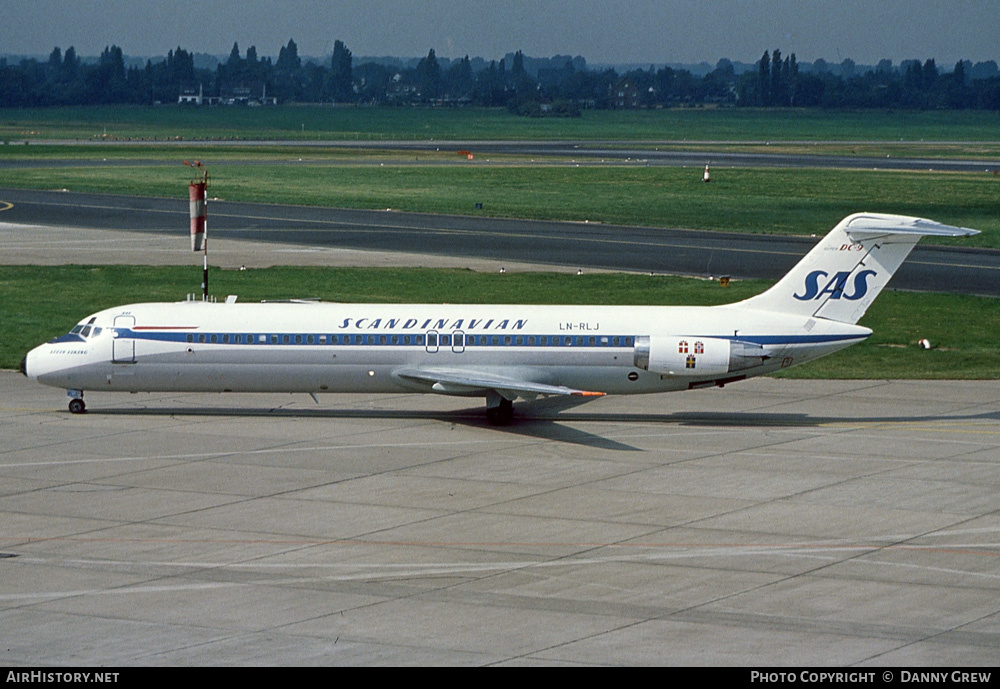 Aircraft Photo of LN-RLJ | McDonnell Douglas DC-9-41 | Scandinavian Airlines - SAS | AirHistory.net #219531