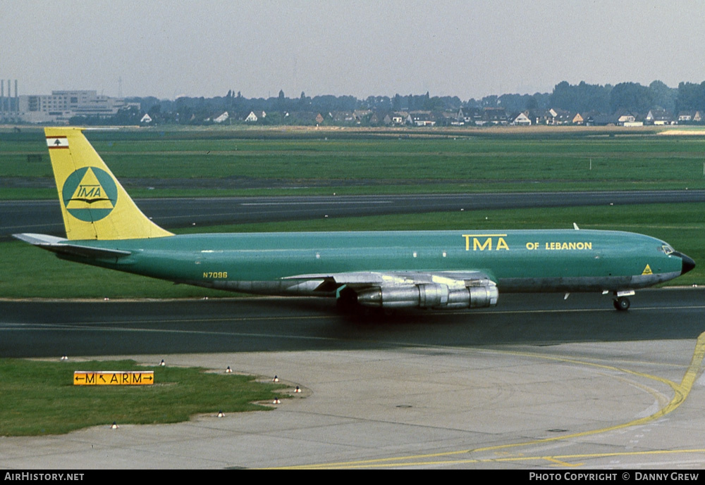 Aircraft Photo of N7096 | Boeing 707-327C | TMA of Lebanon - Trans Mediterranean Airways | AirHistory.net #219532