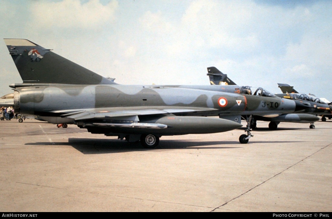 Aircraft Photo of 547 | Dassault Mirage IIIE | France - Air Force | AirHistory.net #219585