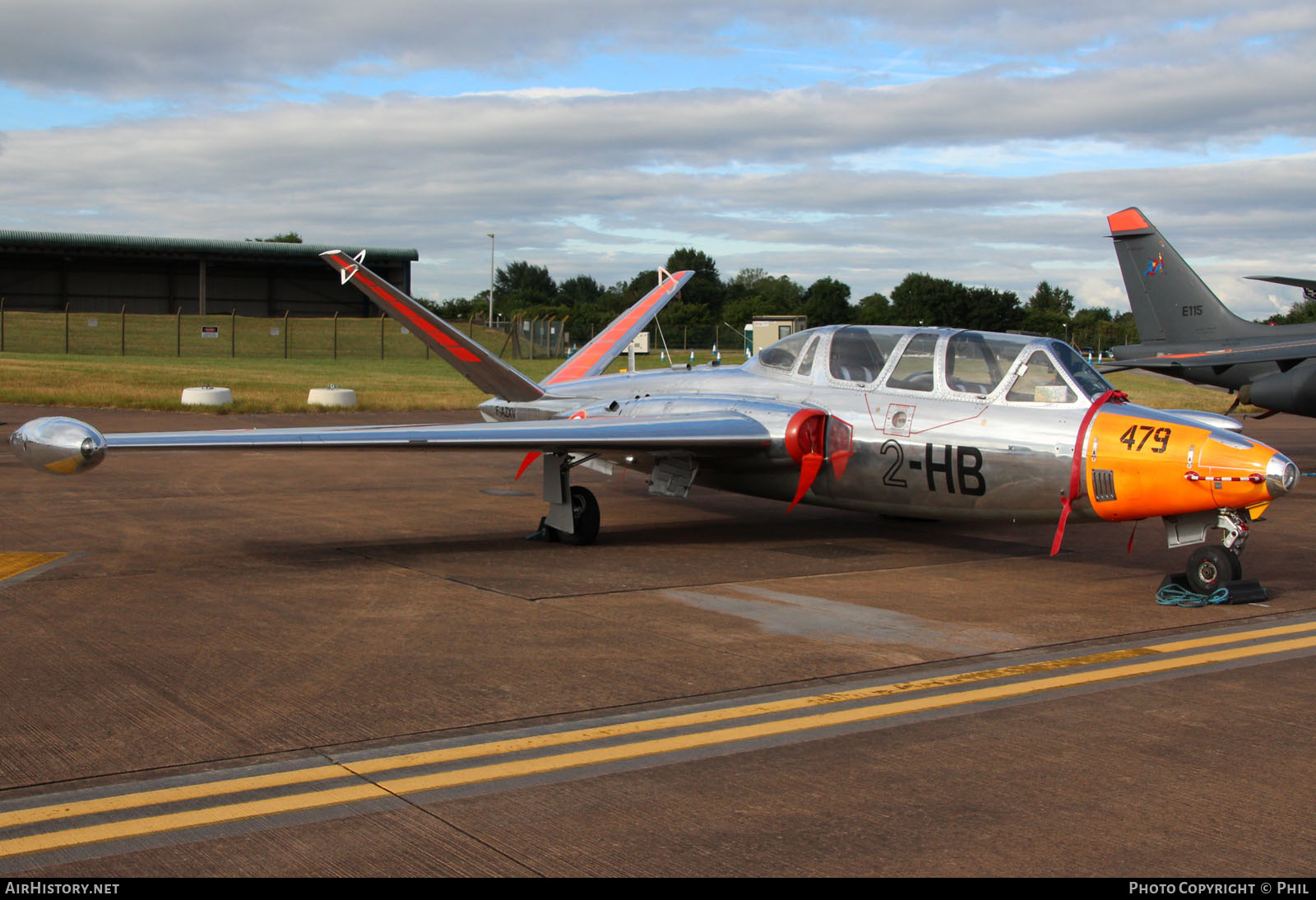 Aircraft Photo of F-AZXV / 479 | Fouga CM-170 Magister | France - Air Force | AirHistory.net #219588