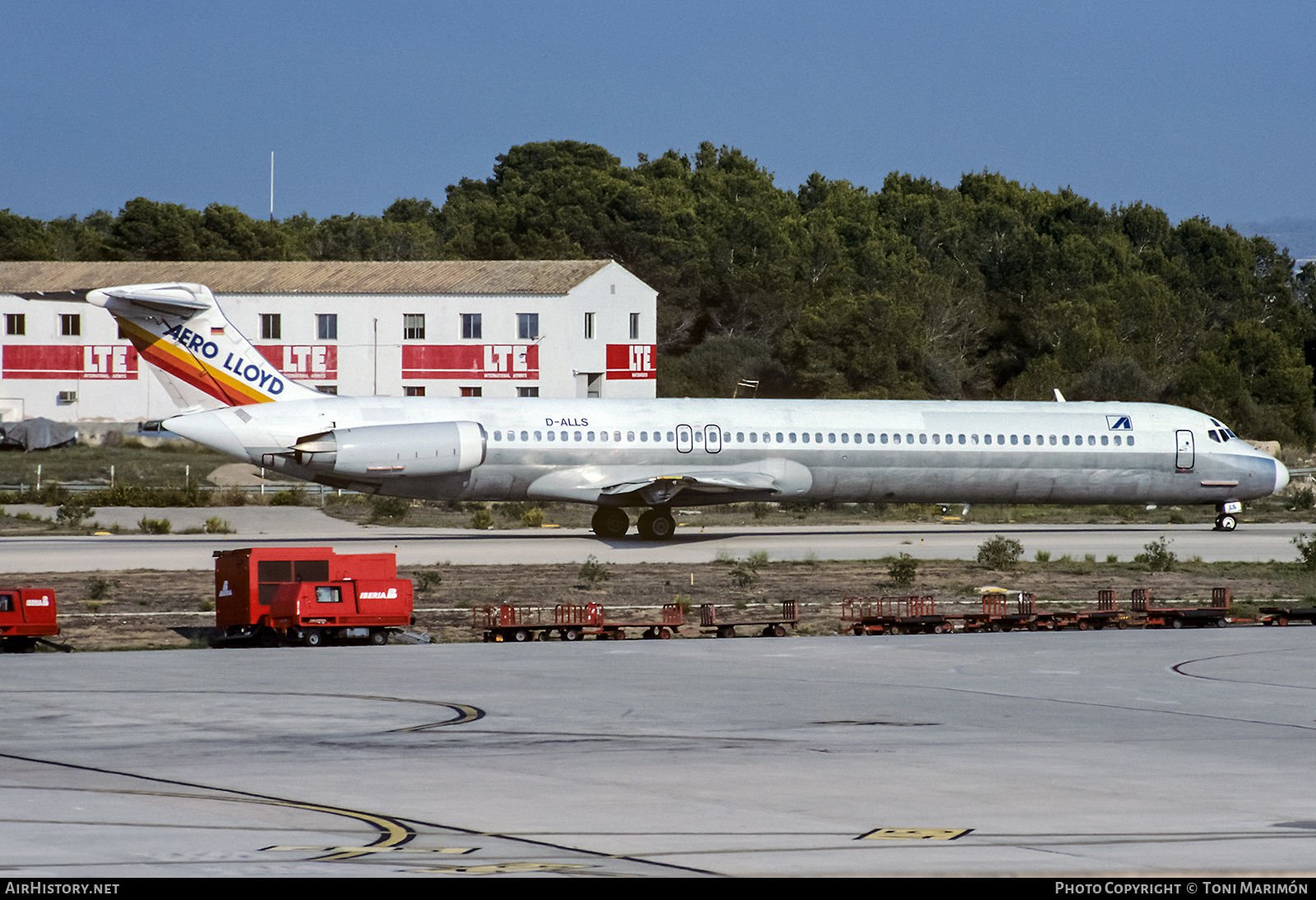 Aircraft Photo of D-ALLS | McDonnell Douglas MD-82 (DC-9-82) | Aero Lloyd | AirHistory.net #219608