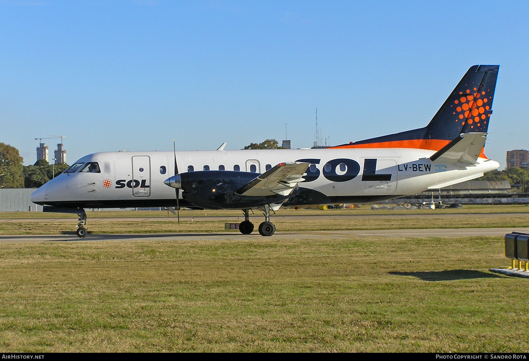 Aircraft Photo of LV-BEW | Saab 340A | Sol Líneas Aéreas | AirHistory.net #219615