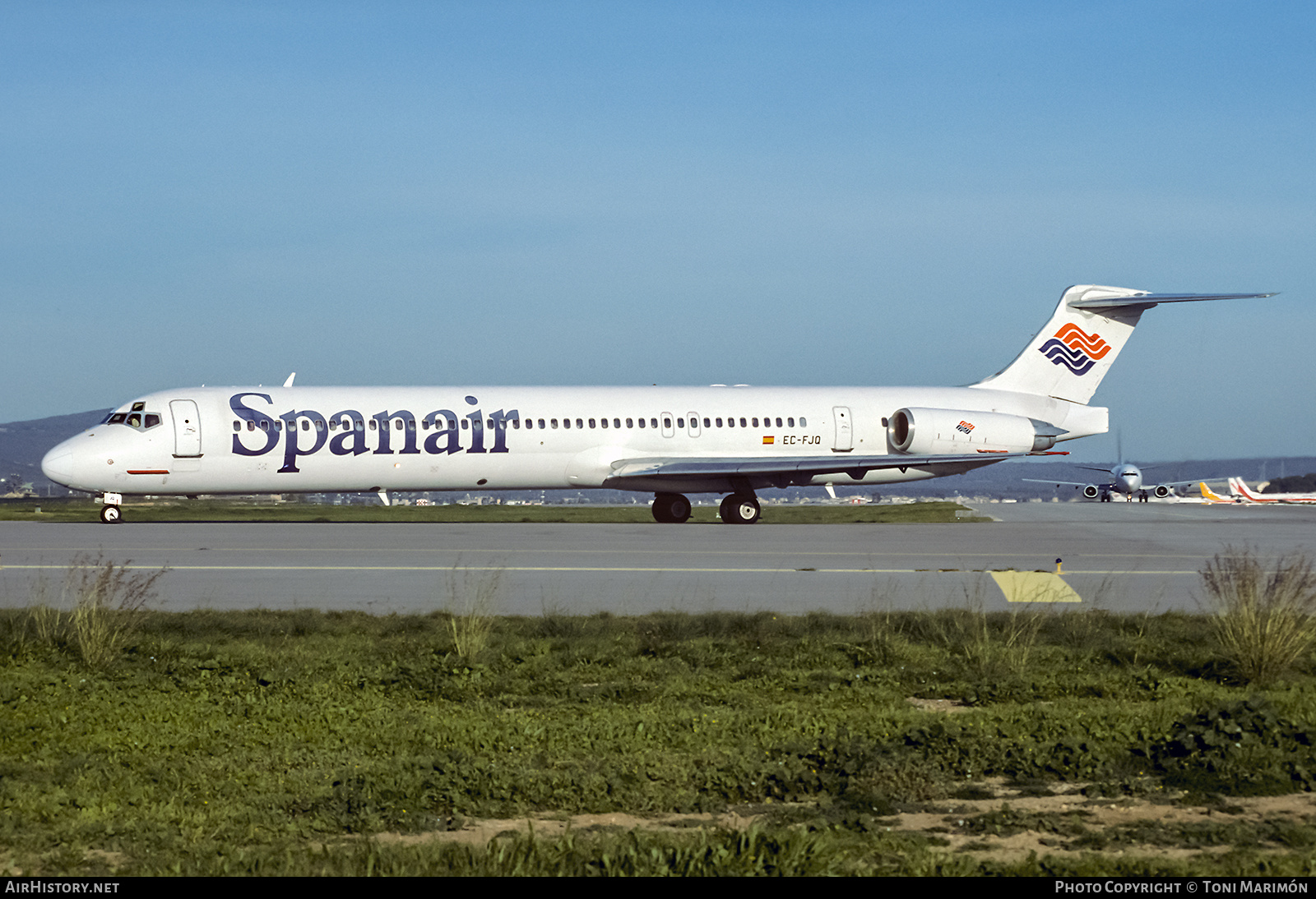 Aircraft Photo of EC-FJQ | McDonnell Douglas MD-82 (DC-9-82) | Spanair | AirHistory.net #219617