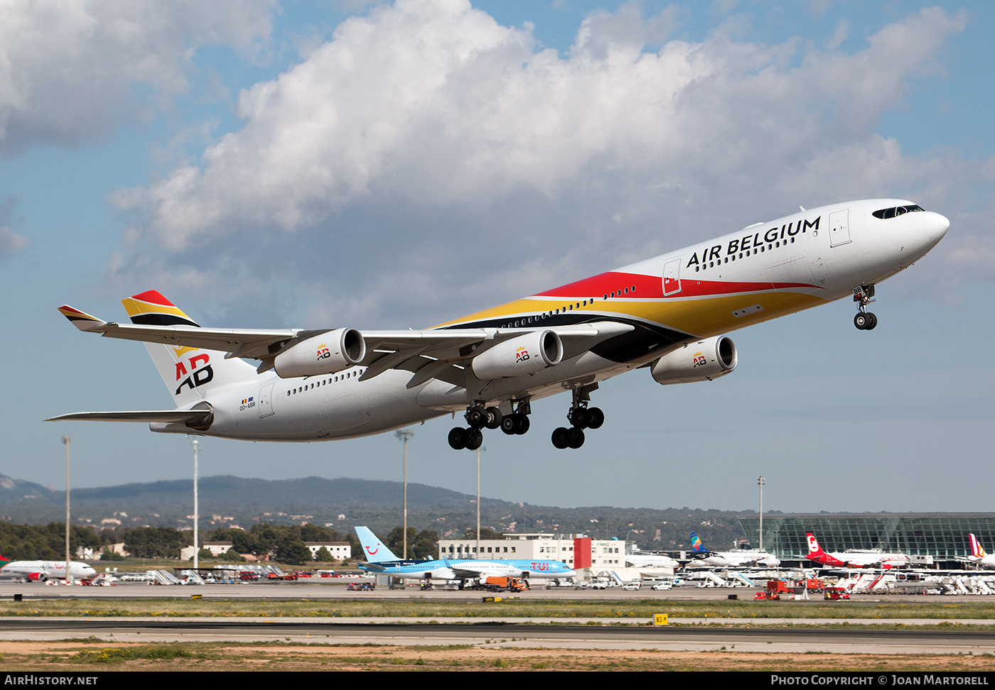 Aircraft Photo of OO-ABB | Airbus A340-313E | Air Belgium | AirHistory.net #219619