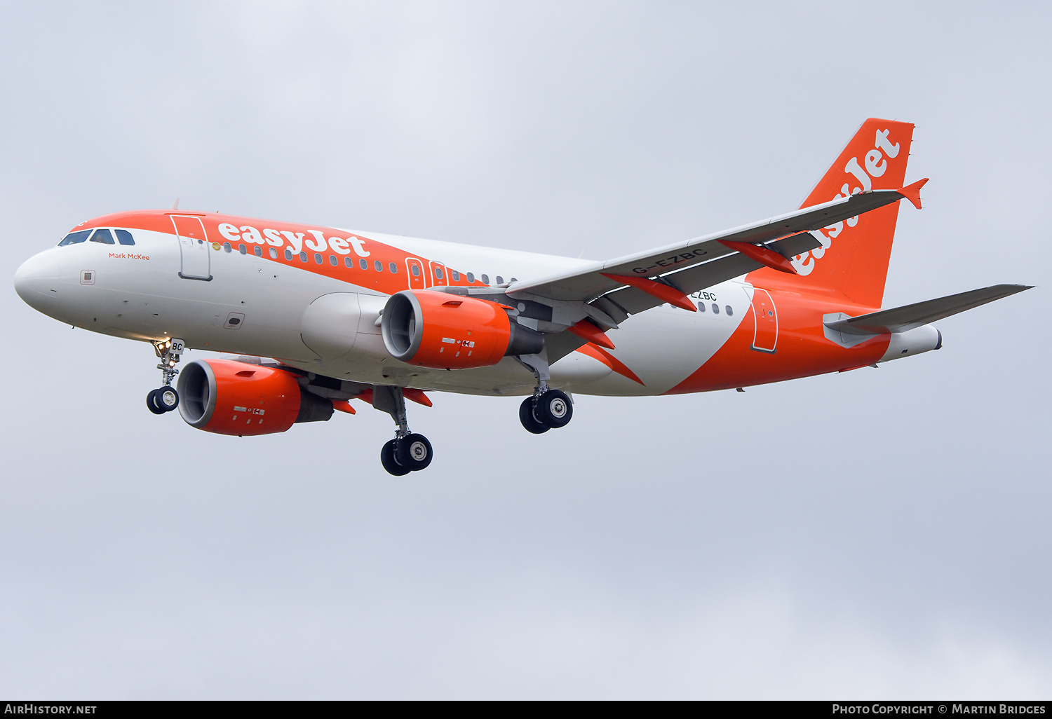 Aircraft Photo of G-EZBC | Airbus A319-111 | EasyJet | AirHistory.net #219626