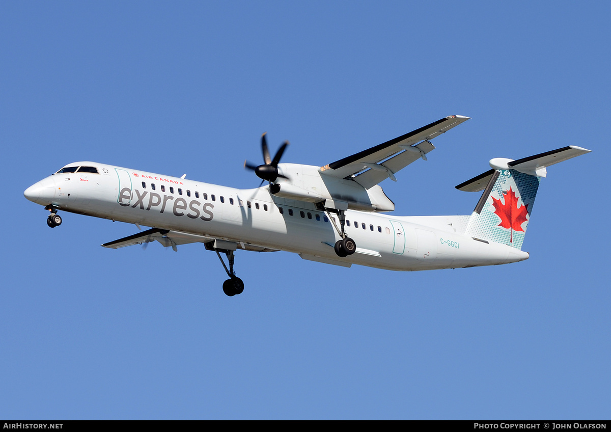 Aircraft Photo of C-GGCI | Bombardier DHC-8-402 Dash 8 | Air Canada Express | AirHistory.net #219661