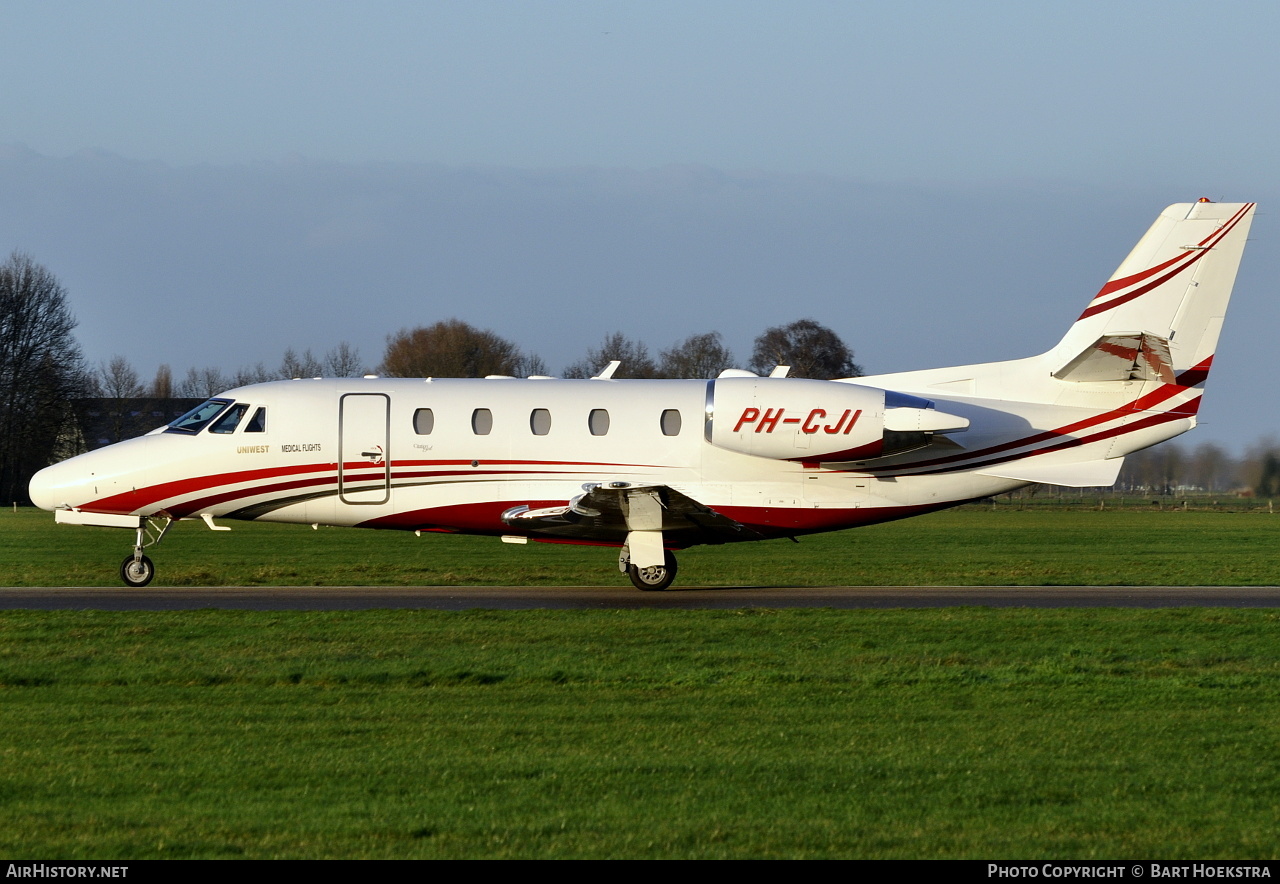 Aircraft Photo of PH-CJI | Cessna 560XL Citation Excel | Uniwest Medical Flights | AirHistory.net #219665