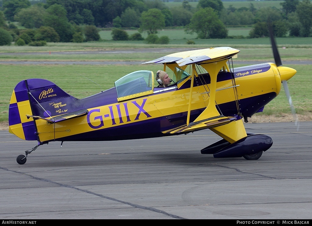 Aircraft Photo of G-IIIX | Pitts S-1S Special | AirHistory.net #219671