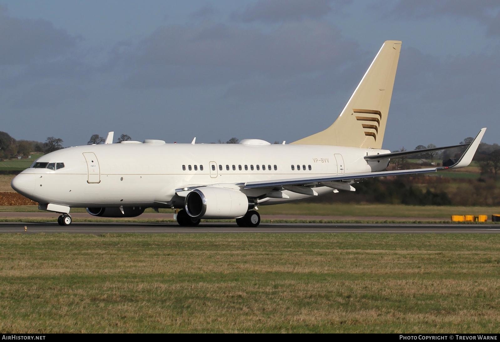 Aircraft Photo of VP-BVV | Boeing 737-73U BBJ | AirHistory.net #219699