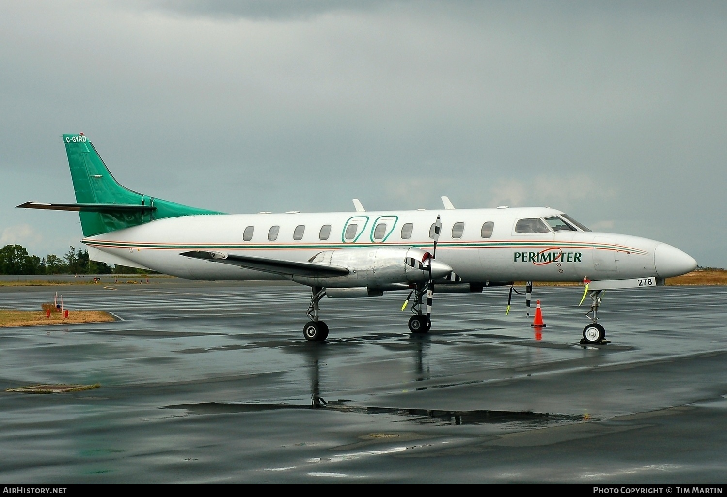Aircraft Photo of C-GYRD | Fairchild Swearingen SA-226TC Metro II | Perimeter Aviation | AirHistory.net #219701