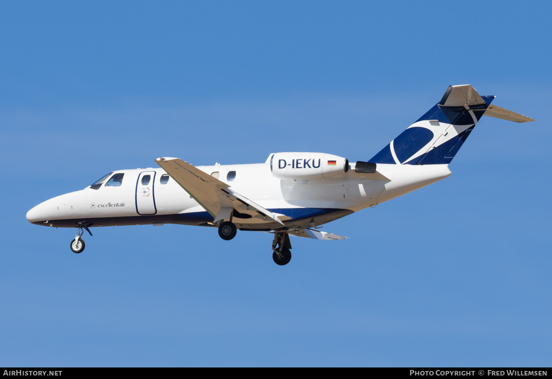 Aircraft Photo of D-IEKU | Cessna 525A CitationJet CJ2 | Excellent Air | AirHistory.net #219728