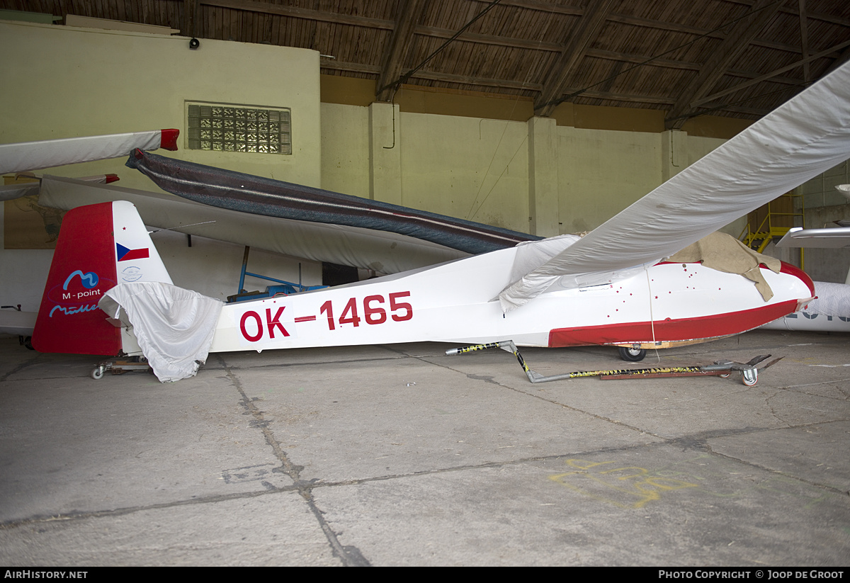 Aircraft Photo of OK-1465 | Scheibe Bergfalke III | Schülerfluggemeinschaft Helfensteingymnasium Geislingen | AirHistory.net #219764