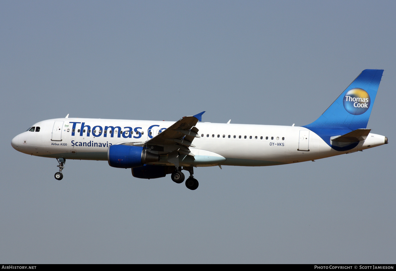 Aircraft Photo of OY-VKS | Airbus A320-214 | Thomas Cook Airlines Scandinavia | AirHistory.net #219768