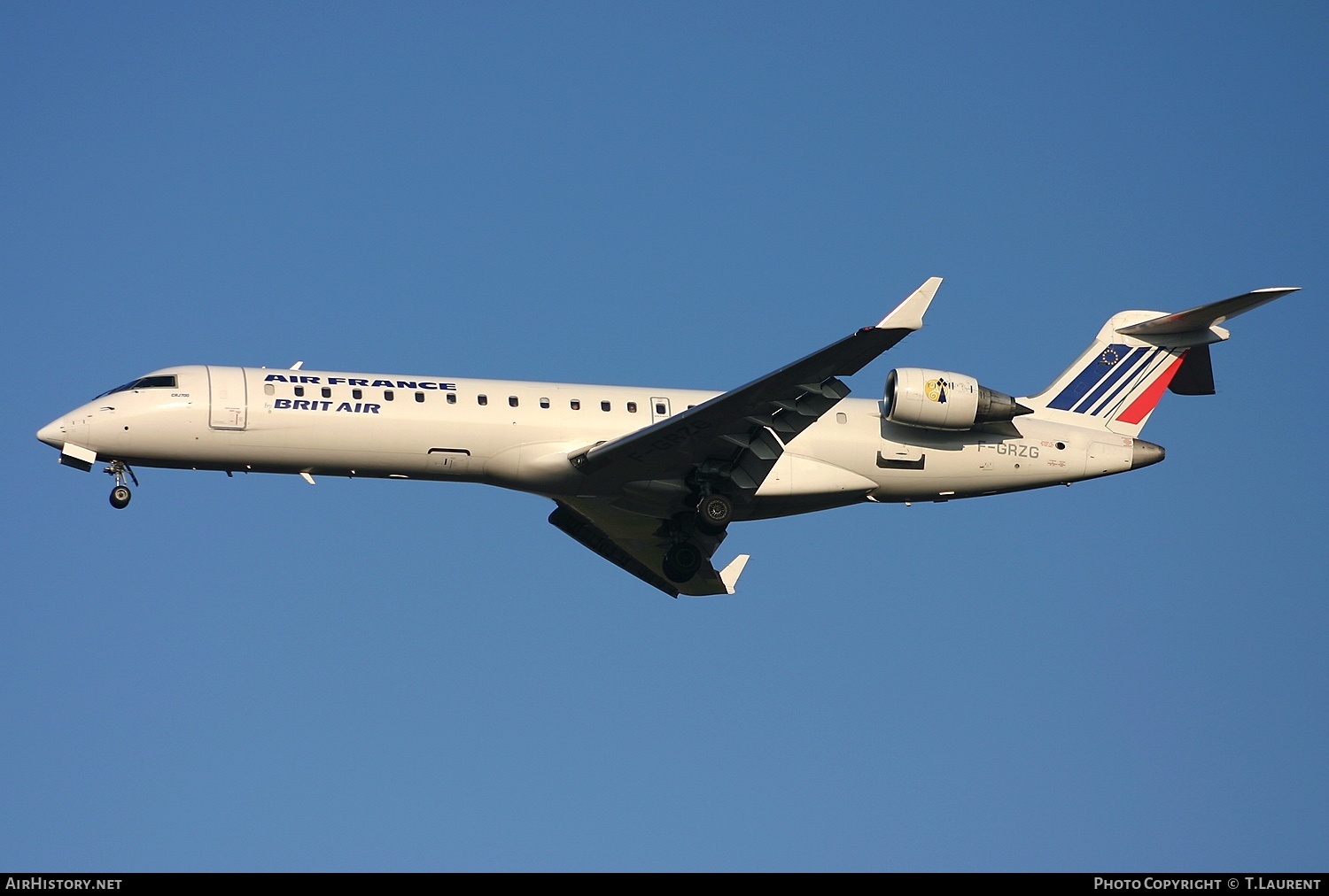 Aircraft Photo of F-GRZG | Bombardier CRJ-702 (CL-600-2C10) | Air France | AirHistory.net #219778
