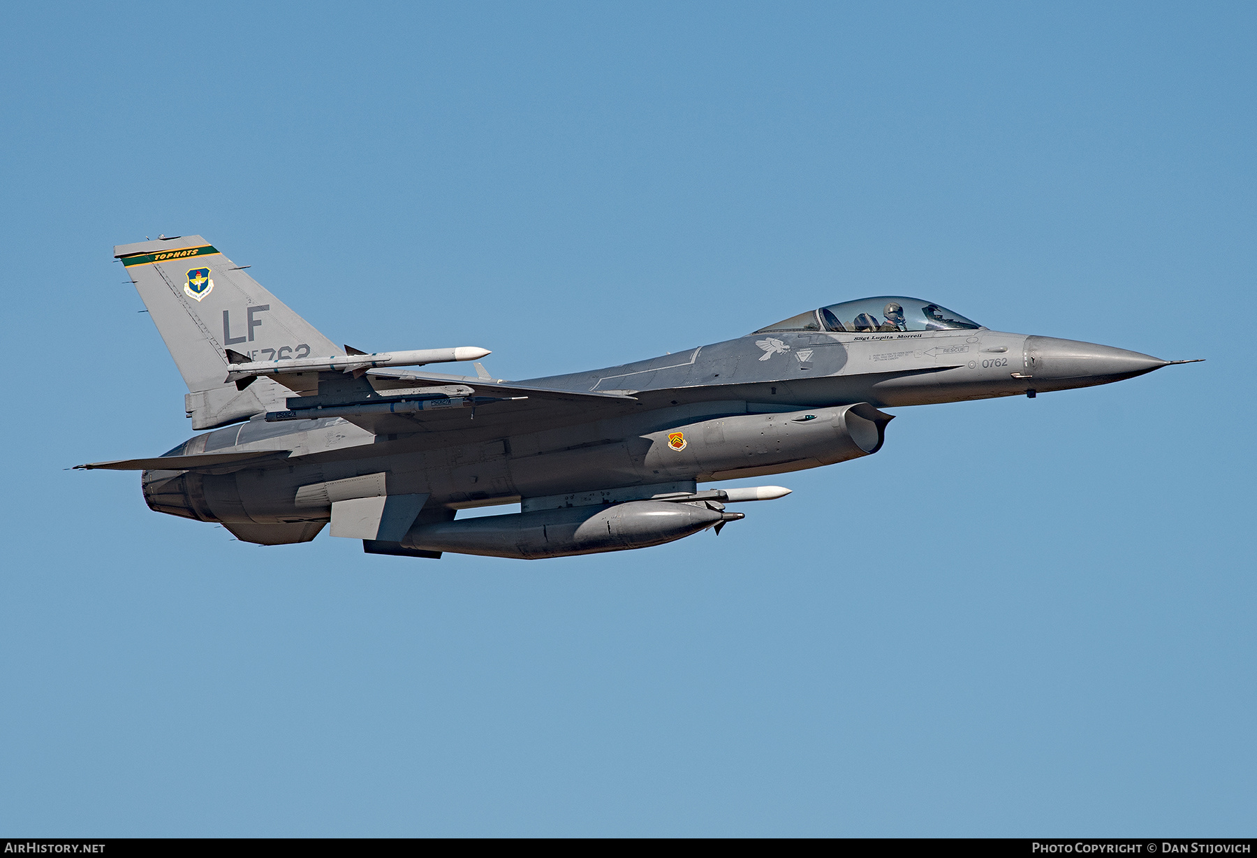 Aircraft Photo of 90-0762 / AF90-762 | General Dynamics F-16CM Fighting Falcon | USA - Air Force | AirHistory.net #219787
