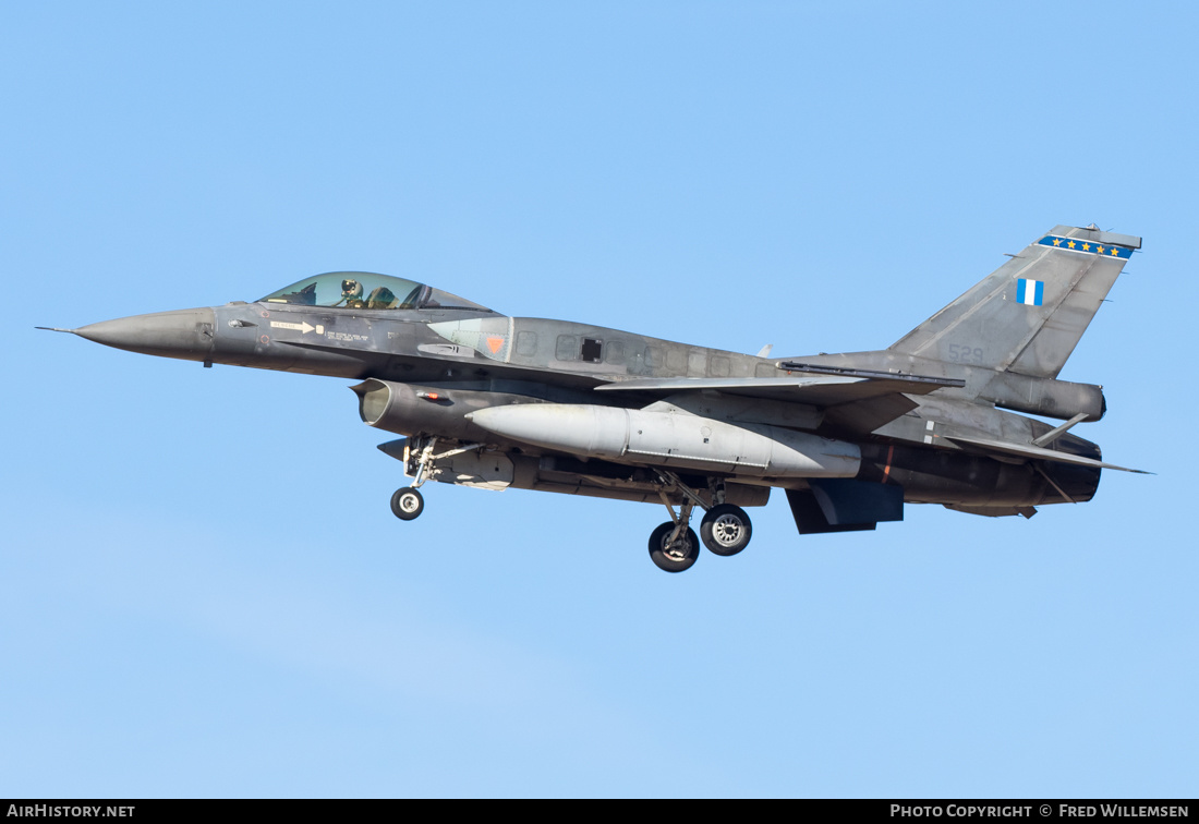 Aircraft Photo of 529 | General Dynamics F-16C Fighting Falcon | Greece - Air Force | AirHistory.net #219796