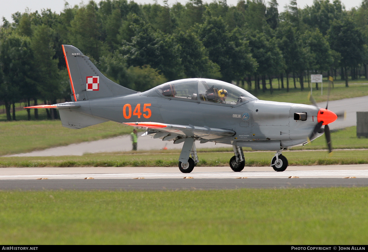 Aircraft Photo of 045 | PZL-Okecie PZL-130TC-1 Turbo Orlik | Poland - Air Force | AirHistory.net #219797