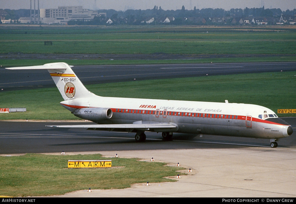Aircraft Photo of EC-BQY | McDonnell Douglas DC-9-32 | Iberia | AirHistory.net #219810
