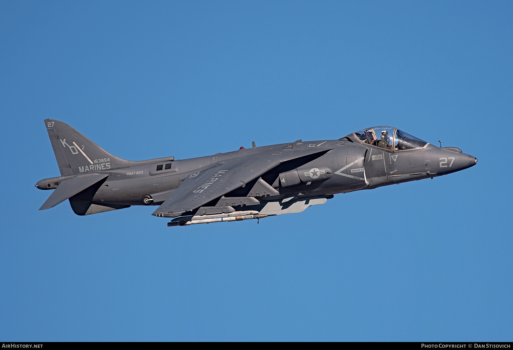 Aircraft Photo of 163854 | McDonnell Douglas AV-8B Harrier II | USA - Marines | AirHistory.net #219812