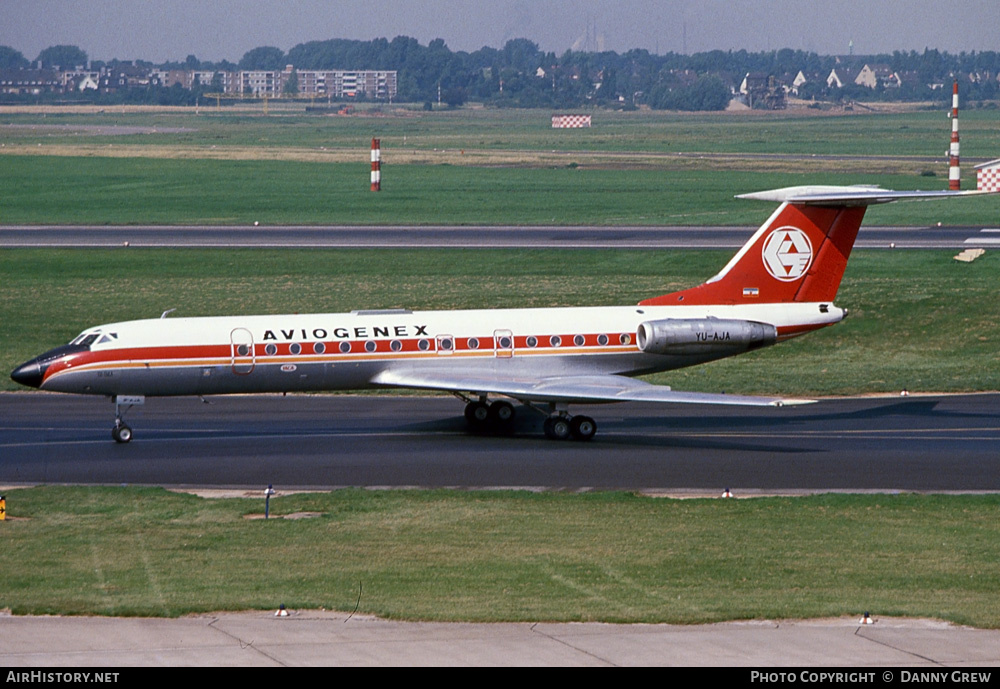 Aircraft Photo of YU-AJA | Tupolev Tu-134A | Aviogenex | AirHistory.net #219824