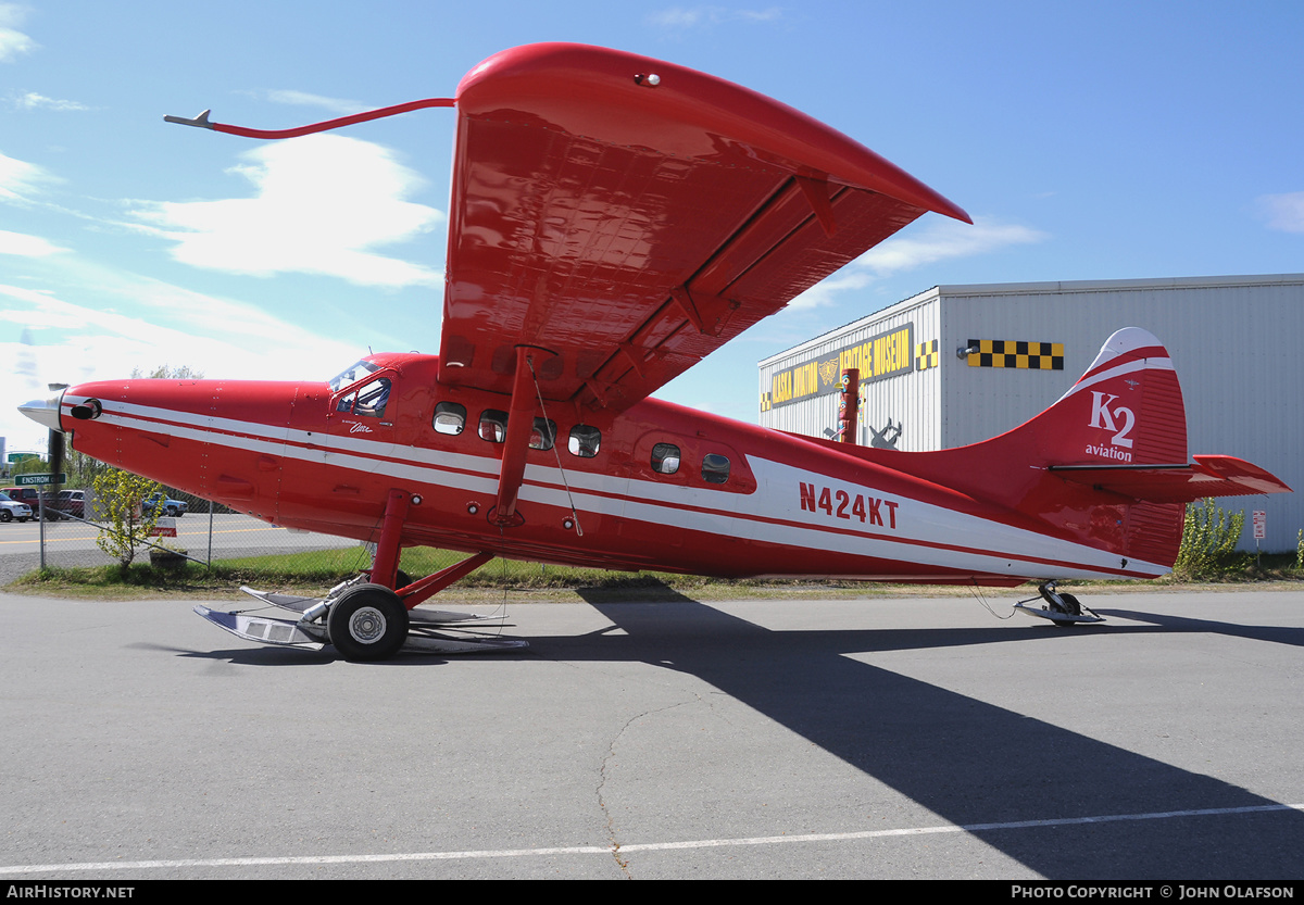 Aircraft Photo of N424KT | Vazar DHC-3T Turbine Otter | K2 Aviation | AirHistory.net #219828