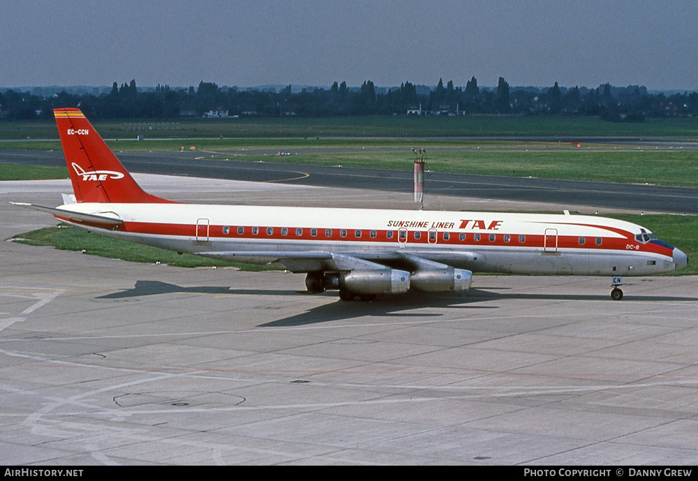 Aircraft Photo of EC-CCN | Douglas DC-8-33 | TAE - Trabajos Aéreos y Enlaces | AirHistory.net #219831